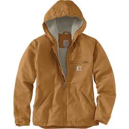 Carhartt Women's Washed Duck Sherpa Lined Jacket - Carhartt Brown