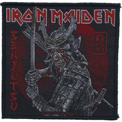 Iron Maiden Senjutsu Patch schwarz/rot Standard