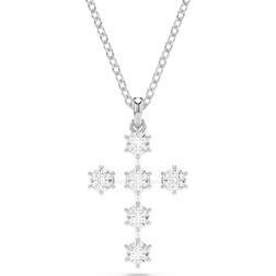 Swarovski Insigne Anhänger Rundschliff Kreuz - Weiß