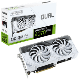 ASUS GeForce RTX 4070 SUPER Dual OC White 12GB GDDR6X