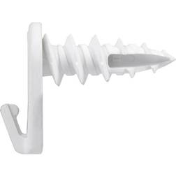 Hillman Fasteners Nylon White Picture Hook 6pcs