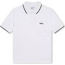 HUGO BOSS Poloshirt Mit Logo - Weiß