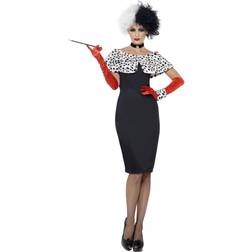 Smiffys Cruella De Vil Maskeraddräkt