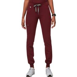 Figs Zamora Jogger Scrub Pants - Burgundy