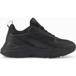 Puma Cassia Women's Trainers - Black/Gold