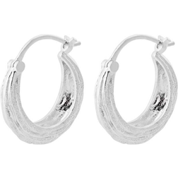 Pernille Corydon Small Coastline Earrings - Silver