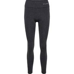 Hummel CI Seamless MW Scrunch Tight - Black Melange