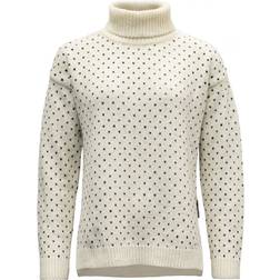 Devold Sørisen Sweater Women's - Offwhite/Ink