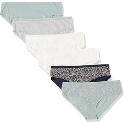 Amazon Essentials Women's Cotton Hipster 6-pack Plus Size - Animal