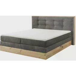 Primo Nox Bed Box Stone Grey 205 x 213 x 114cm