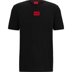 HUGO BOSS Logo Label T-shirt - Black