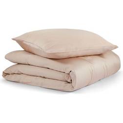 Nordic Weaving Bambus Dynebetræk Beige (220x140cm)