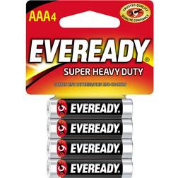 Eveready Super Heavy Duty AAA 4-pack