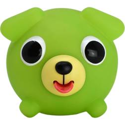 Squeeze & Play Neon Green Dog