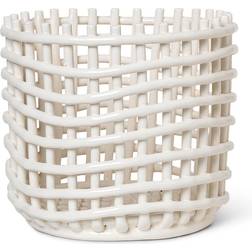 ferm LIVING Braided Off White Kurv 23.5cm