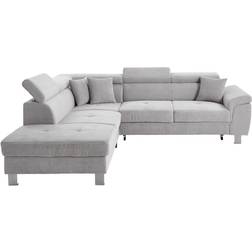 Xora Hellgrau Sofa 257cm 4-Sitzer