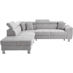 Xora Z2 Gray Sofa 257cm 4-Sitzer