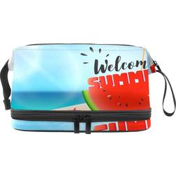 Multifunctional Storage Travel Makeup Bag with Handle