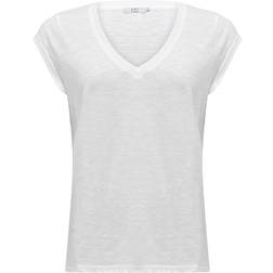 Coster Copenhagen CC Heart Basic V-neck T-shirt, White