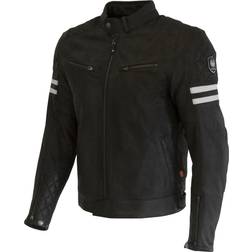 Merlin Hixon II D3O Motorcycle Leather Jacket - Black