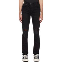 Ksubi Black Chitch Krow Krushed Jeans black WAIST