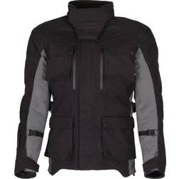 Merlin solitude d3o motorrad textiljacke Black/Grey