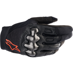 Alpinestars Megawatt Gloves - Black/Red Fluo
