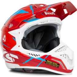 iXS HX 179 Flash Motocross Helmet - Red/Blue