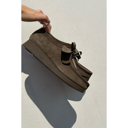 Clarks Wallabee Olive Suede Originals Grøn