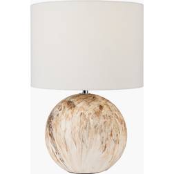 Pacific Lifestyle Viejo 37cm Stone Effect/White Table Lamp