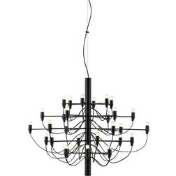 Flos Sarfatti 2097 30 Ljuskrona Mattsvart 30 Lampor Pendellampa ∅ 88cm