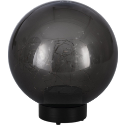 Eglo Solcelle Kugle 600MA Røgfarvet Bedlampe 32cm