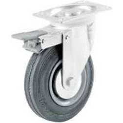 Waxman Titan 4 Thermoplastic Rubber Swivel Plate Caster