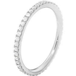 Georg Jensen Aurora 18ct White Gold 0.25ct Diamond Eternity Ring