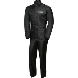 iXS Horton 3.0 2-Teiler Regenkombi, schwarz, Größe Herren, Damen
