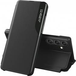 A-One Brand Galaxy A54 5G Fodral Eco Läder View Flip Svart