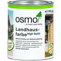 Osmo landhausfarbe high solid 0.75 deckfarbe holzschutz farbwahl 2101 Weiß
