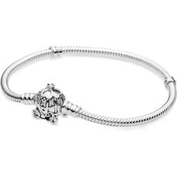 Pandora Disney Cinderella Pumpkin Moments Bracelet - Silver/Transparent