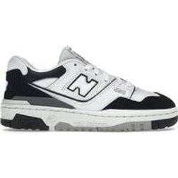 New Balance Big Kid's 550 - White/Black & Rain Cloud