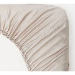 Movesgood Bamboo Fitted Underlakan Beige (200x)