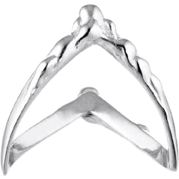 Jane Kønig Drippy V-Ring - Silver