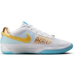 NIKE Ja 1 M - White/Aquarius Blue/Glacier Blue/Metallic Gold