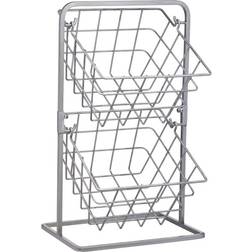 KitchenCraft Industrial Silver Basket 25cm