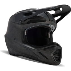 Fox V3 RS Carbon Crosshjälm - Matt Black