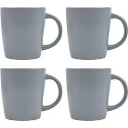 YöL Solid Mugs Tea Set 4 Rim 370ml Cup