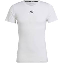 Adidas Techfit Training Tee - White