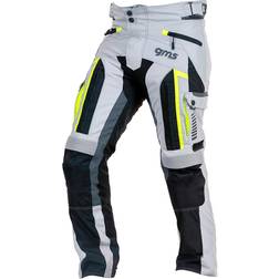 GMS Everest Textile Pants - Light Grey/Black/Neon-Yellow Man