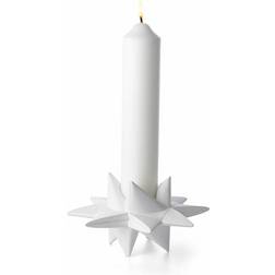 Medusa Copenhagen Star White Ljusstake 22cm 2st