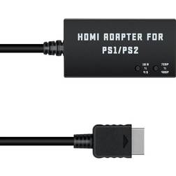 Mcbazel HDTV HDMI Adapter for PlayStation 1 & 2 (PS1/PS2)