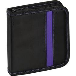 Vivanco Blue-ray case wallet (24 Pcs) - Black-Purple